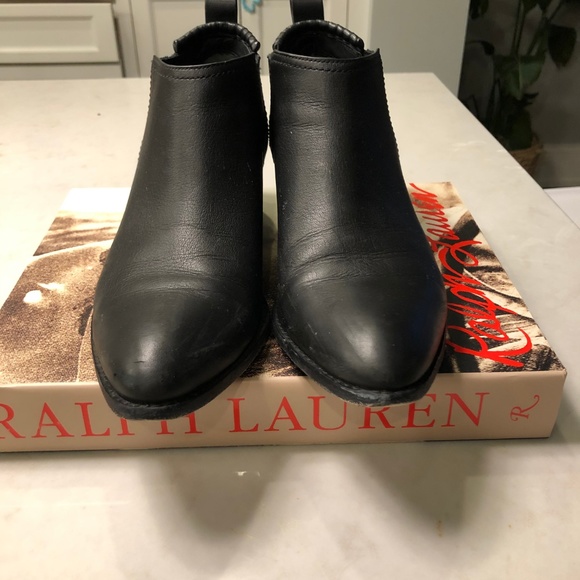 Kori leather ankle boots Alexander Wang Black size 39.5 EU  Alexander Wang Kori Ankle Booties - Black